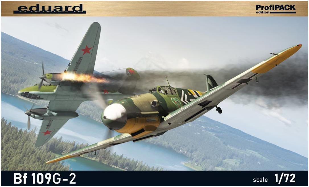 Eduard 1/72 Bf109G-2 ProfiPack 70156
